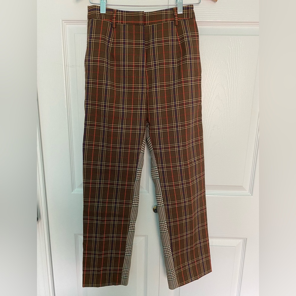 MM6 contrast fabric pant